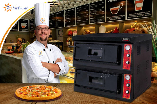 Lò nướng bánh pizza 2 tầng chính hãng mang đến sự ưu việt cho người sử dụng